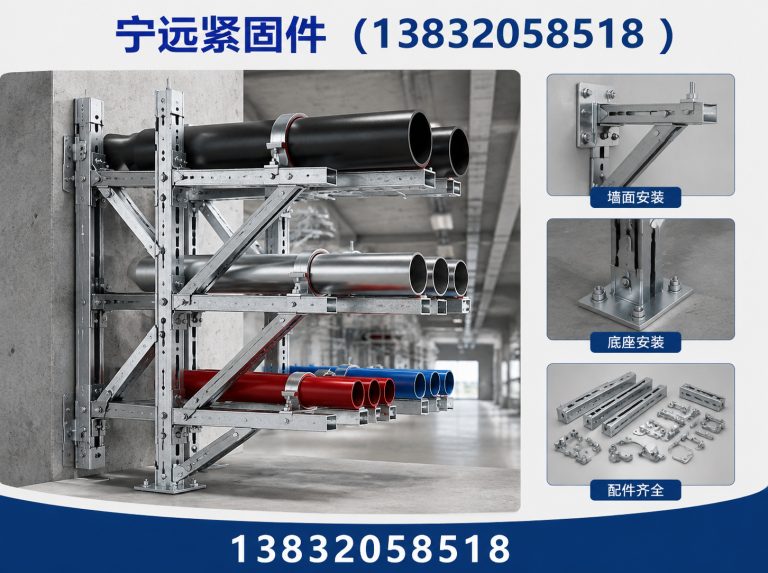 沙河市管廊支架展示图